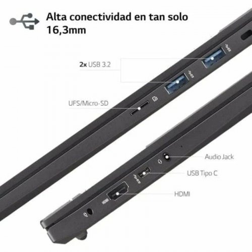 Portátil LG Ultra 16UD70R-G.AX76B AMD Ryzen 7 7730U/16GB/512GB SSD/16