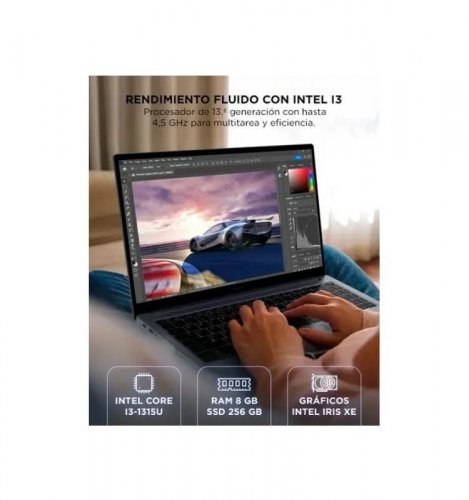 Portatil Samsung Galaxy Book 4 Core I3-1315U hasta 4.5GHZ/ 8GB/ 256GB SSD/ 15.6