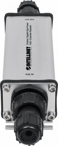 Potencia sobre Ethernet (PoE+) Extensor Gigabit, Exterior