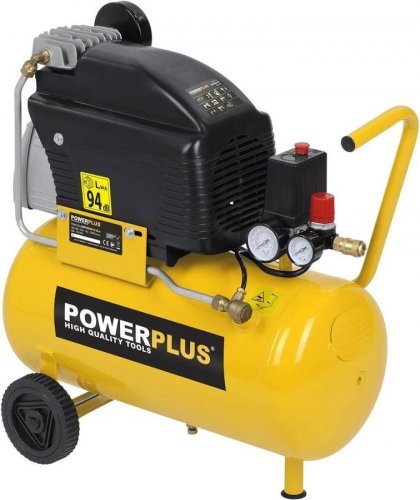 Powerplus POWX1735 Compresor lubricado 1500w 24l