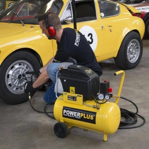 Powerplus POWX1760 Compresor Lubricado 1500w