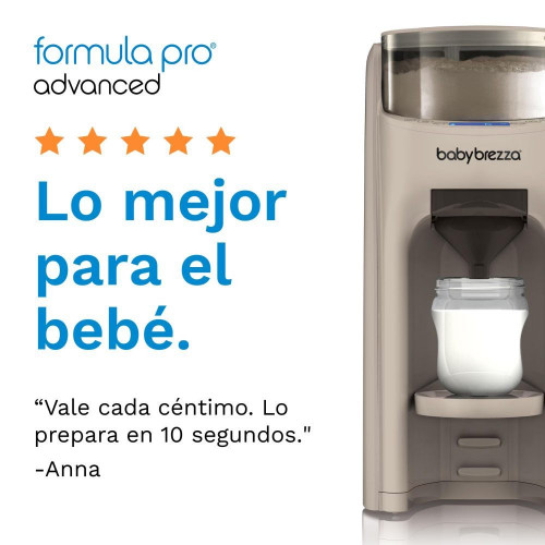 Preparador biberones automático Baby brezza Formula Pro Advanced Beige Sierra