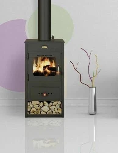 Prity Estufa de leña. potencia calorífica 8,7 kw