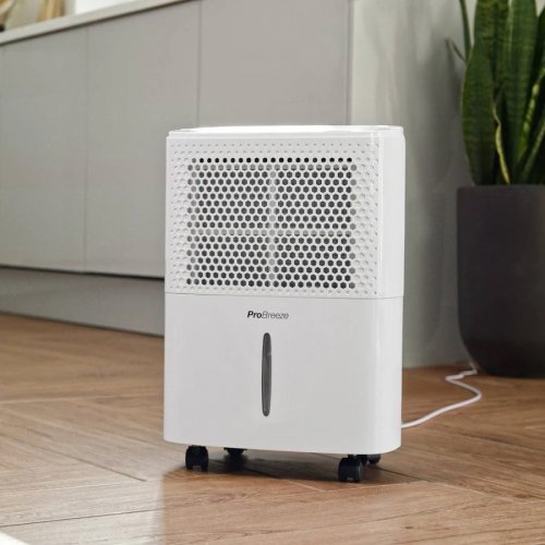 Pro Breeze Deshumidificador 12L/día con 3 modos de deshumidificación para habitaciones de hasta 20 m²
