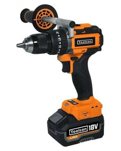 PRO Taladro atornillador percutor de batería PBL 100