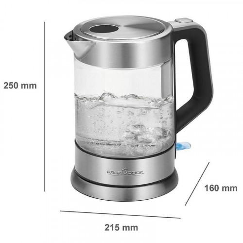 Proficook WKS 1107 G Hervidor de Agua 1.5L 2200W Cristal