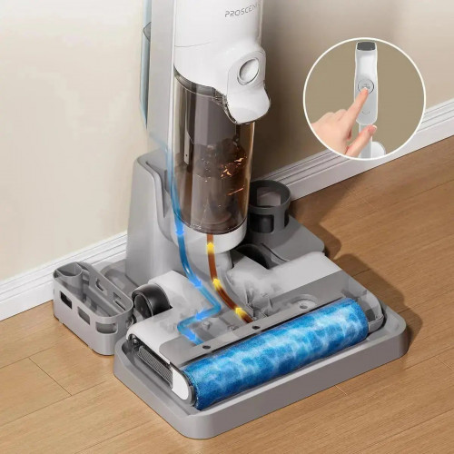 Proscenic F10 Ultra Wet Dry Vacuum | Self-Cleaning & Edge Cleaning