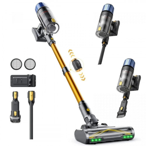 Proscenic P15 Cordless Vacuum Cleaner | 55kPa Suction, 70min Runtime