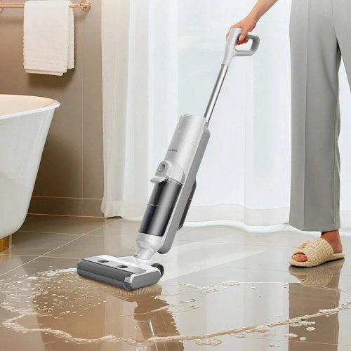 proscenic proscenic F10 Ultra 3 en 1 Aspiradora Inalámbrica Húmeda y Seca,60 min de Tiempo de Ejecución,Tanque de Agua Doble de 1.3L,Panta