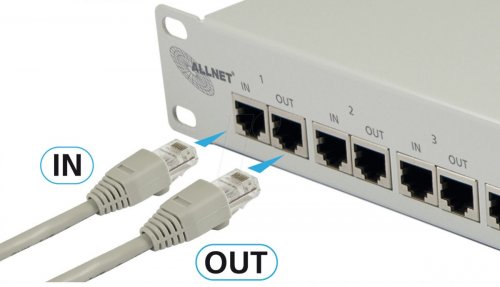 Protección contra rayos - 12 puertos de telecomunicacione
