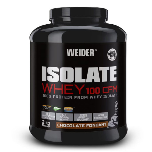 Proteína Isolate Whey 100 CFM 2 kg Chocolate fondant Weider