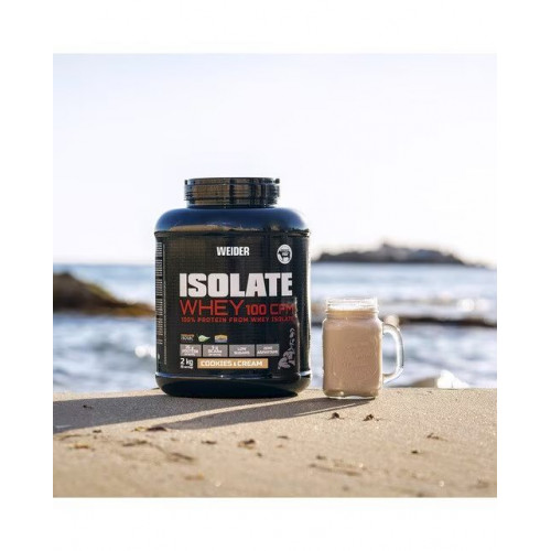 Proteína Isolate Whey 100 CFM 2 kg Cookies & Cream Weider
