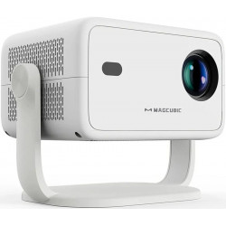 Proyector inteligente miniproyector 4k compatible con 650ansi android 11 con corrección trapezoidal automática incorporada