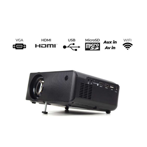 Proyector Prixton Cinema Deluxe Wi-Fi Negro