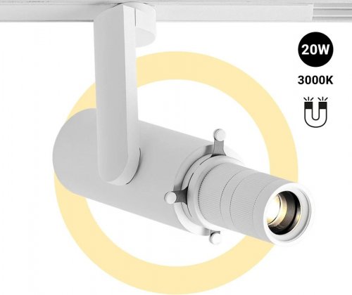 Proyector Shapeable Para Carril Magnético 48v