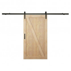 Puerta corredera de madera Riley
