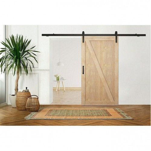 Puerta corredera de madera Riley