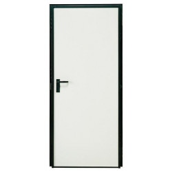 Puerta cortafuegos RF60 diseño liso color prelacado apertura derecha 210x91.5cm
