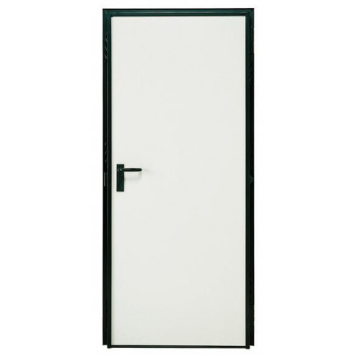 Puerta cortafuegos RF60 diseño liso color prelacado apertura derecha 210x91.5cm
