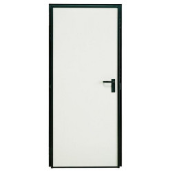 Puerta cortafuegos RF60 diseño liso color prelacado apertura izquierda 210x86.5cm