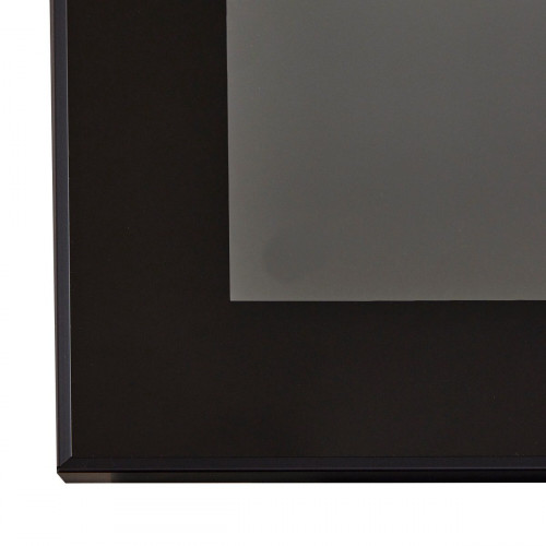 Puerta de cocina vitrina Samara Negro H 102.4 x L 60 cm