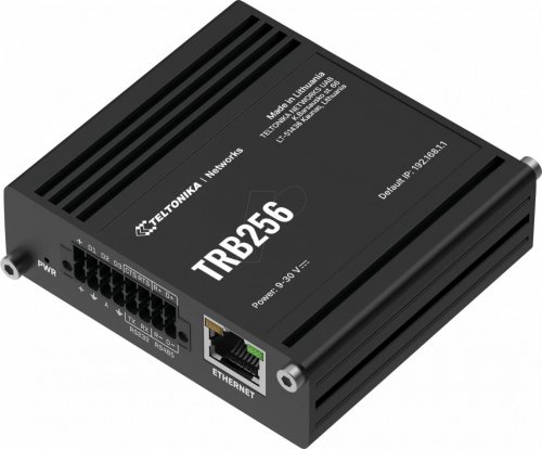 Puerta de enlace Industrial LTE Cat M1, E/S, RS232, RS485, Dual