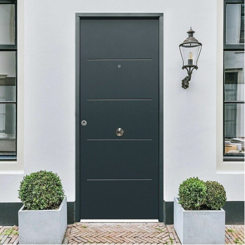 Puerta de entrada exterior Saga 100