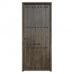 Puerta de entrada exterior Saga 100 Rústica