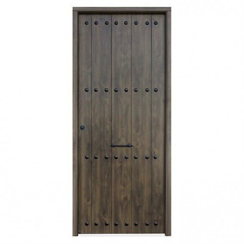 Puerta de entrada exterior Saga 100 Rústica