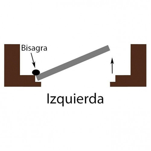 Puerta de entrada exterior Saga M100 Yedra