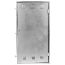 Puerta para registro eléctrico de Acero galvanizado 74x124cm