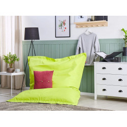 Puf cojín 300 L FUZZY 140 cm 180 cm Verde lima