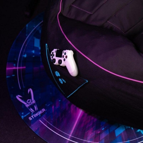 Puff Gaming Woxter Stinger Gris y Negro Espuma Viscoelástica