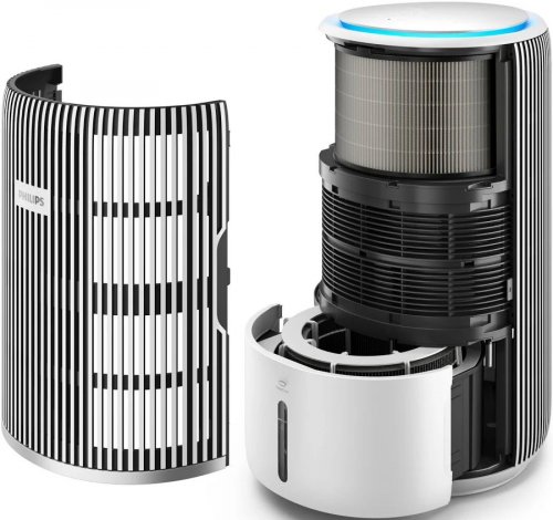 Purificador de aire Philips AC3420/10 humidificador NanoProtect HEPA 78 m²