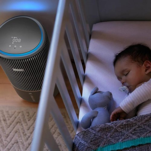 Purificador de aire Philips AC3421/13 300m³/h HEPA humidificador Automático Negro