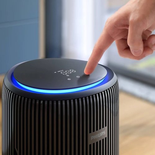 Purificador de aire Philips AC3421/13 300m³/h HEPA humidificador Automático Negro