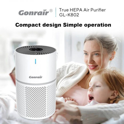 Purificador de aire portátil inteligente con ionizador negativo