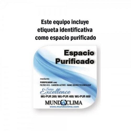Purificador Mundoclima Excellence Mu-pur 600