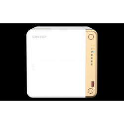QNAP NAS MULTIMEDIA 2.5 GBE BLANCO 4GB