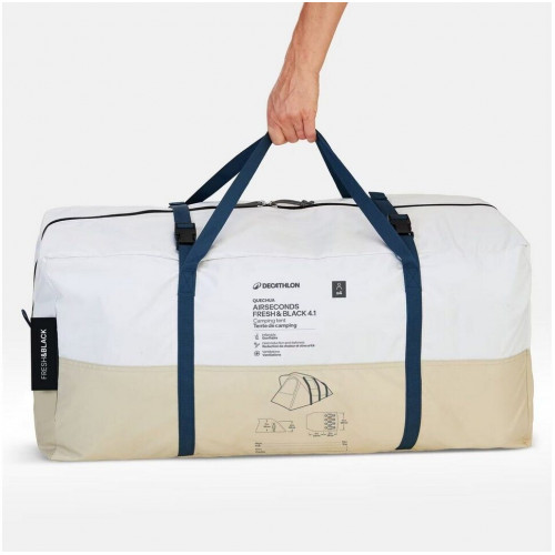 Quechua Air Seconds 4.1 Fresh & Black beige