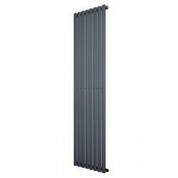 Radiador de Columna Simple Ovalado – 1800 mm x 480 mm – Gris Antracita
