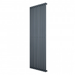 Radiador de Columna Simple Ovalado – 1800 mm x 600 mm – Gris Antracita