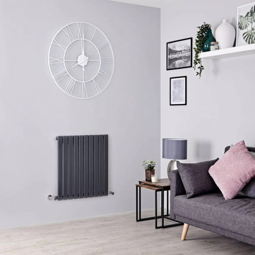 Radiador de Diseño Horizontal Antracita Sloane 635mm x 590mm