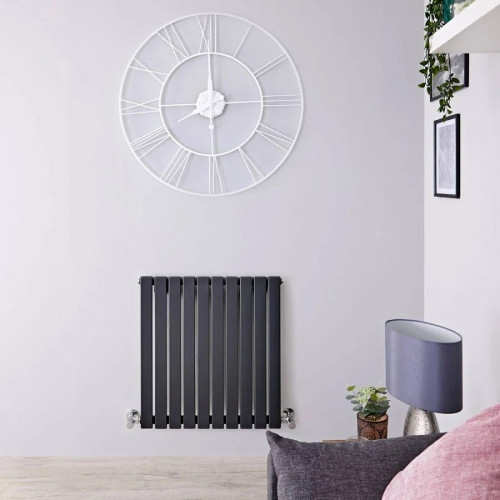 Radiador de Diseño Horizontal Antracita Sloane 635mm x 590mm