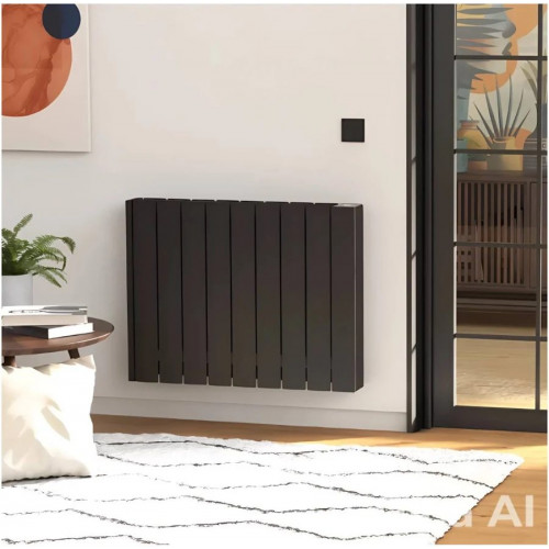 Radiador Eléctrico Rointe Belize Inverter Wifi Negro