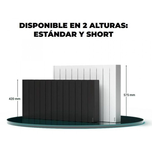 Radiador Eléctrico Rointe Belize Inverter Wifi Negro