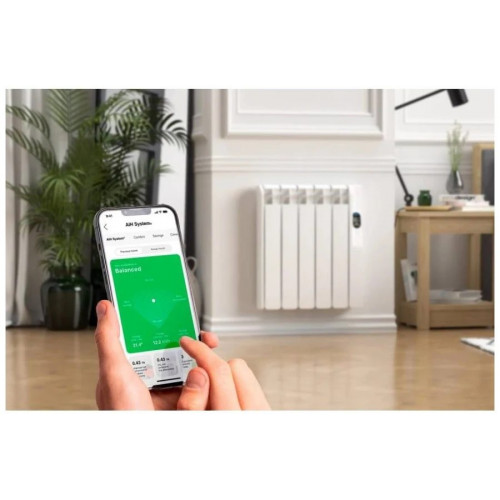 Radiador eléctrico Rointe Kyros Short Wifi elementos