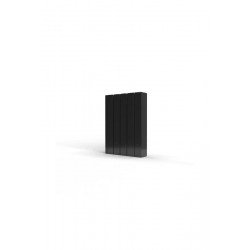Radiador eléctrico Rointe Olympia 600w 4 elementos negro ORNB0600RAD3