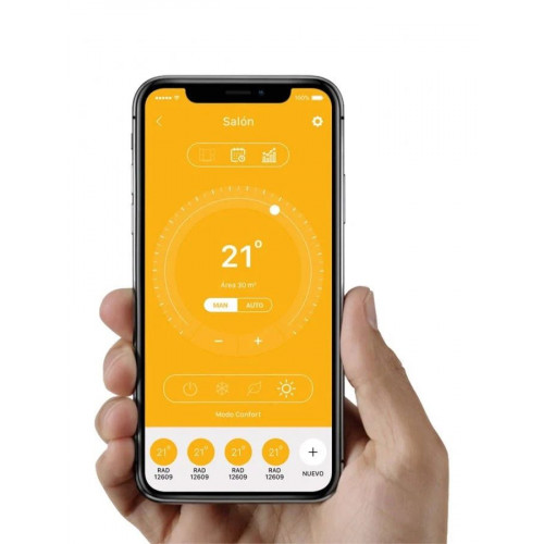 Radiador toallero eléctrico rointe Venezia Oval