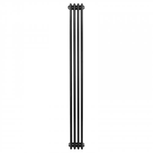 Radiador Tradicional de 4 Columnas – 1800 x 200 mm – Negro